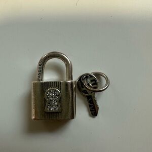 Pandora lock and key charm